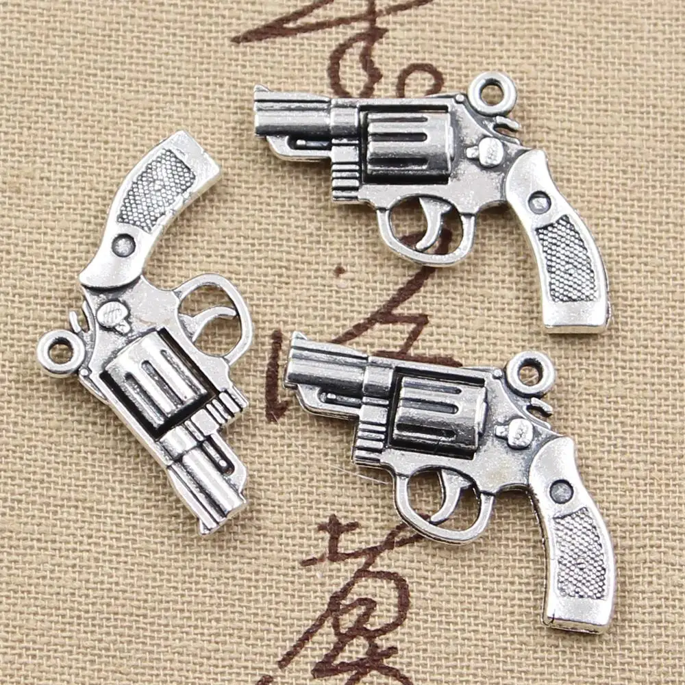 10pcs Charms pistol 29*22mm Hollow Antique,Zinc alloy pendant fit,Vintage Tibetan Silver,DIY for bracelet necklace
10pcs Charms pistol 29*22mm Hollow Antique,Zinc alloy pendant fit,Vintage Tibetan Silver,DIY for bracelet necklace