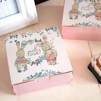 30PCS Cute Rabbit with Love Wedding Gift Box for Guest Food Carton Paper Boxes Mooncake Box Cookie Chocolate Cake Packaging Box
30PCS Cute Rabbit with Love Wedding Gift Box for Guest Food Carton Paper Boxes Mooncake Box Cookie Chocolate Cake Packaging Box