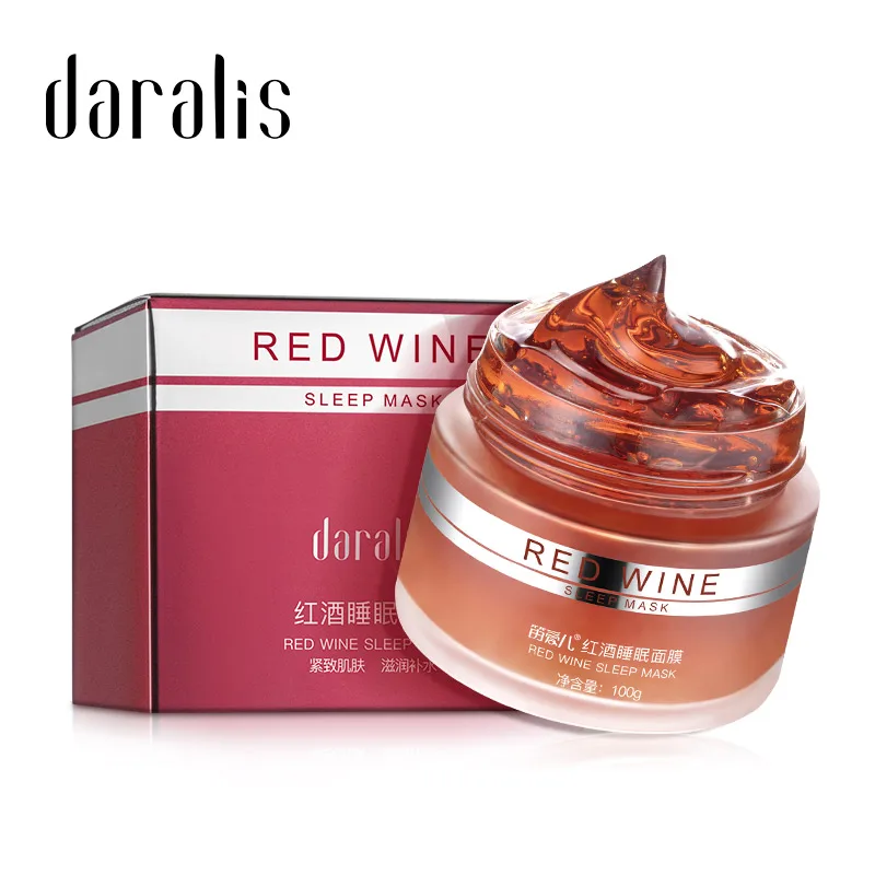 Daralis 100G Red Wine Essence Sleeping Facial Mask Whitening Cream Moisturizing Gel Night Cream No Wash Face Skin Care Hydrating
Daralis 100G Red Wine Essence Sleeping Facial Mask Whitening Cream Moisturizing Gel Night Cream No Wash Face Skin Care Hydrating
