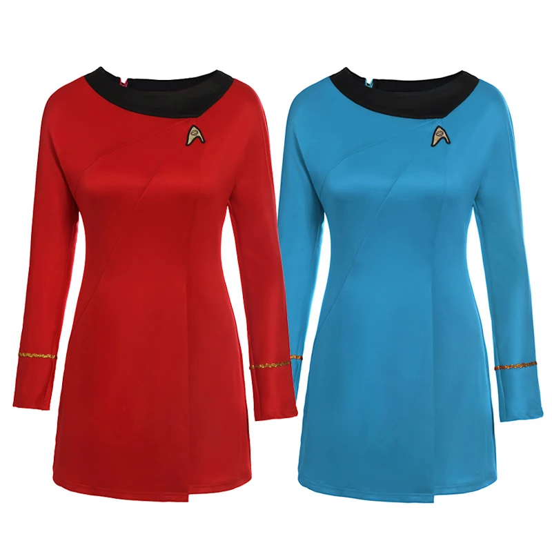 Star Trek The Female Duty Classic Red Blue Uniform Beyond Uhura Cosplay Costume Halloween Party Cosplay Dress
Star Trek The Female Duty Classic Red Blue Uniform Beyond Uhura Cosplay Costume Halloween Party Cosplay Dress