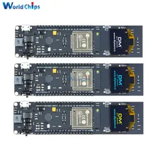 0.96 Inç OLED Ekran 18650 Lityum Pil WiFi Bluetooth Kalkanı ESP32 ESP-32 ESP8266 CP2102 Modülü Geliştirme devre kartı modülü(China)
