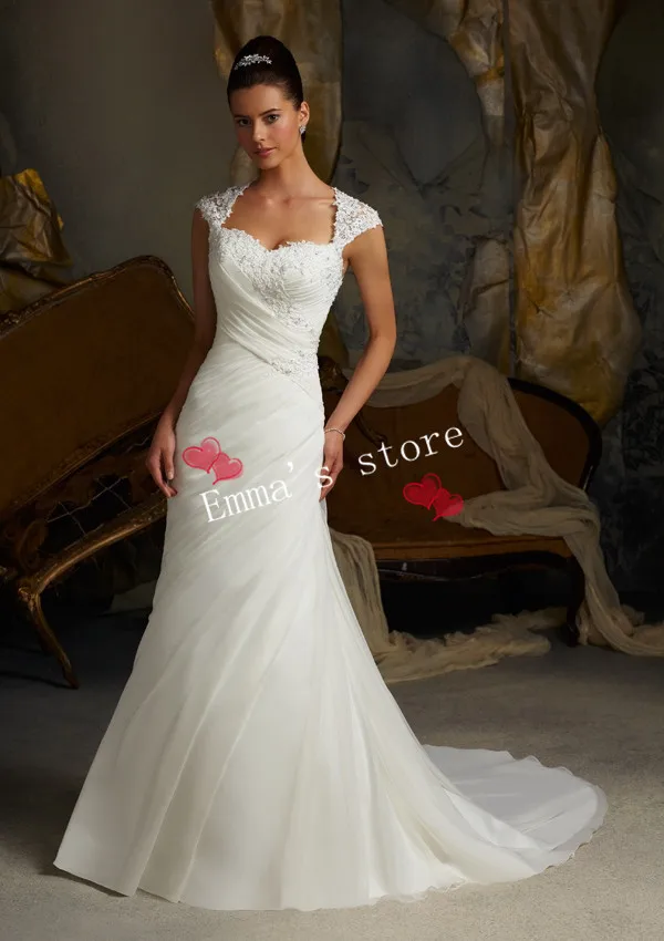 MORI-Fashion Free Shipping 2013 Custom Made Applique Beauty A-Line Floor Length Applique Satin White Wedding Gown DressBride
MORI-Fashion Free Shipping 2013 Custom Made Applique Beauty A-Line Floor Length Applique Satin White Wedding Gown DressBride