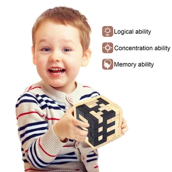 Besegad Funny Wooden Puzzle IQ Test Brain Teaser Educational Toys for Kids Children Boys Girls Adults Birthday Christmas Gift
Besegad Funny Wooden Puzzle IQ Test Brain Teaser Educational Toys for Kids Children Boys Girls Adults Birthday Christmas Gift