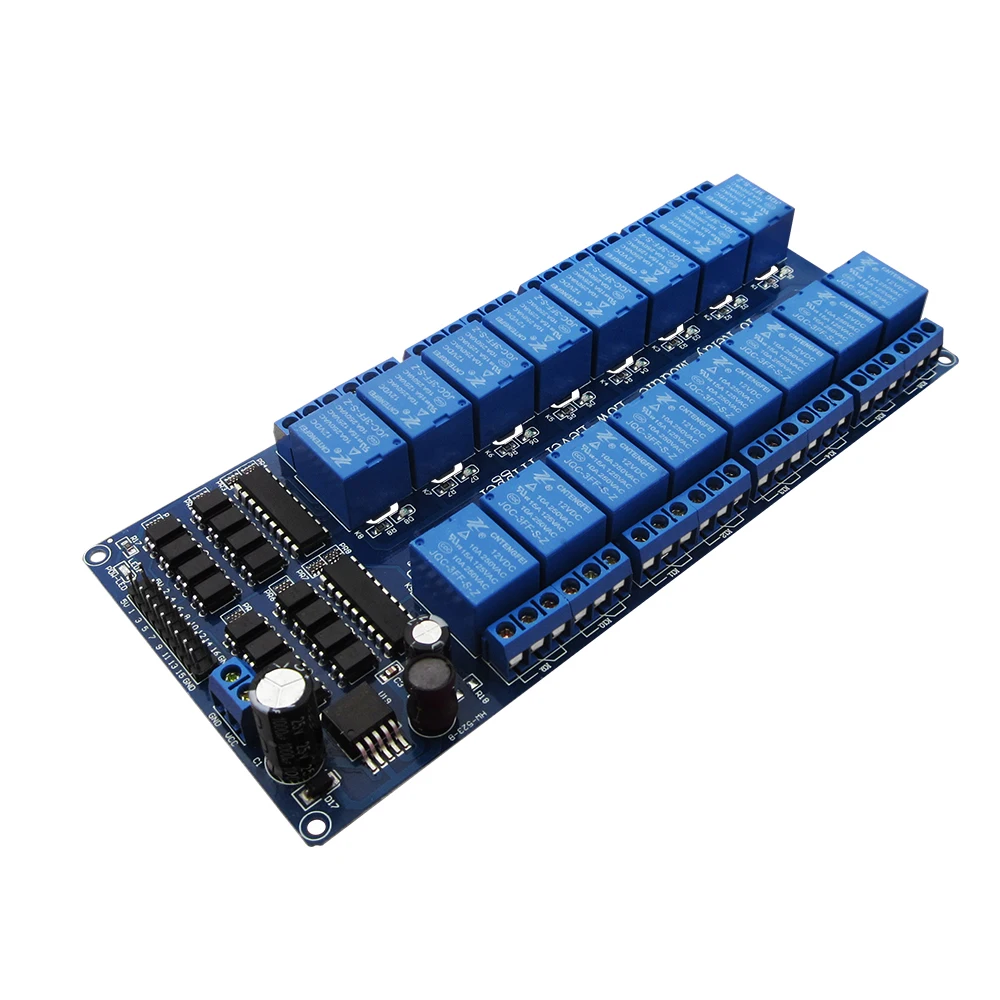 HAILANGNIAO 2017 China Wholesale 12V 16 Channel Relay Module ARM PIC AVR DSP Electronic Relay Plate Belt optocoupler isolation
HAILANGNIAO 2017 China Wholesale 12V 16 Channel Relay Module ARM PIC AVR DSP Electronic Relay Plate Belt optocoupler isolation