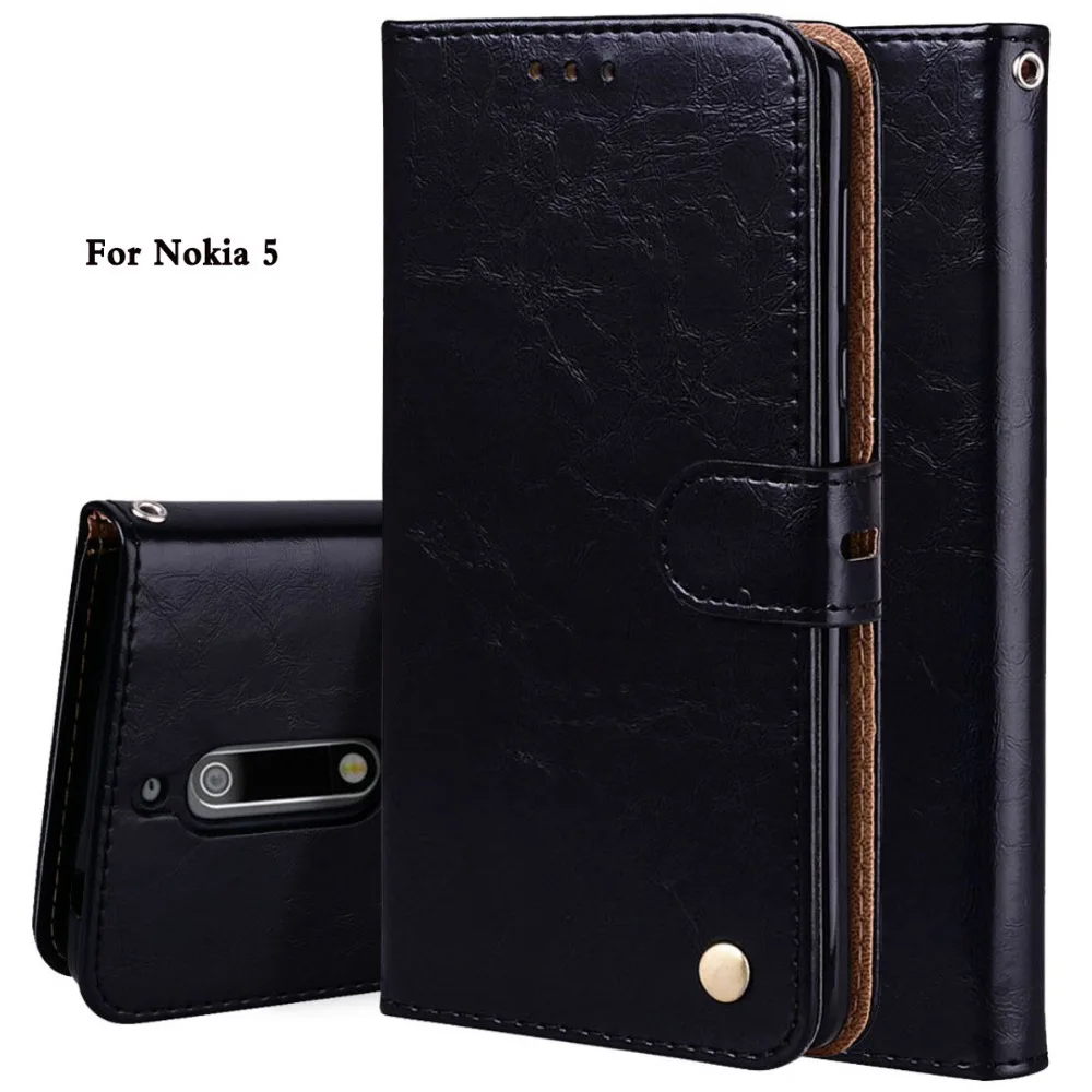 for Nokia5 TA-1053 TA-1024 Case Crazy Horse Leather Wallet Flip Cover for Nokia 5 Global Dual TA 1053 Mobile Phone Bags Coque
for Nokia5 TA-1053 TA-1024 Case Crazy Horse Leather Wallet Flip Cover for Nokia 5 Global Dual TA 1053 Mobile Phone Bags Coque