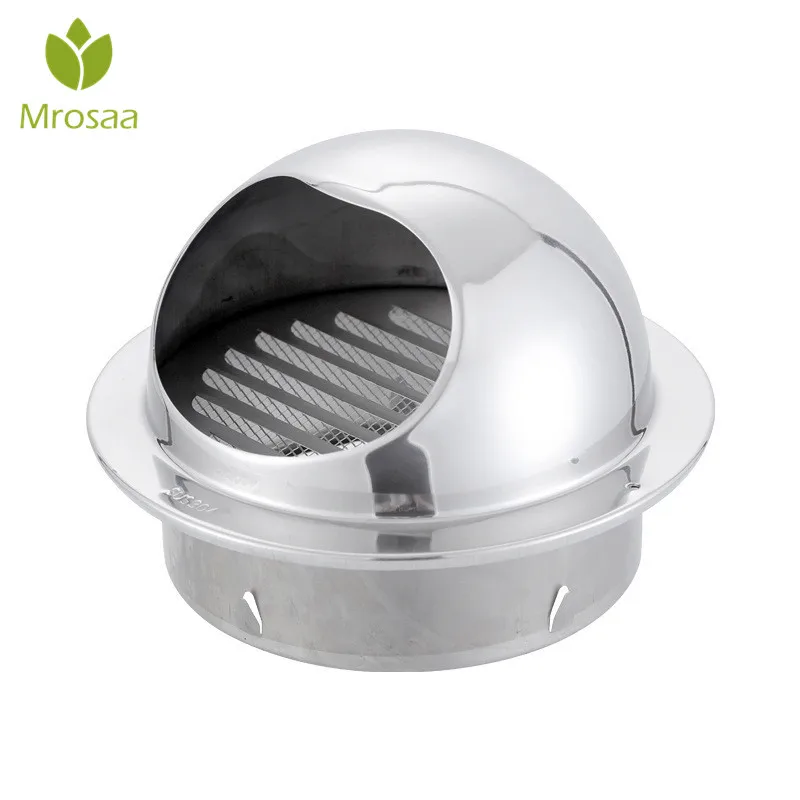 High Quality 100mm Kitchen Roof Air Vent Cover 304 Stainless Steel Air Vent Outlet Mesh Louver Ducting Valve Kitchen Accessories
High Quality 100mm Kitchen Roof Air Vent Cover 304 Stainless Steel Air Vent Outlet Mesh Louver Ducting Valve Kitchen Accessories