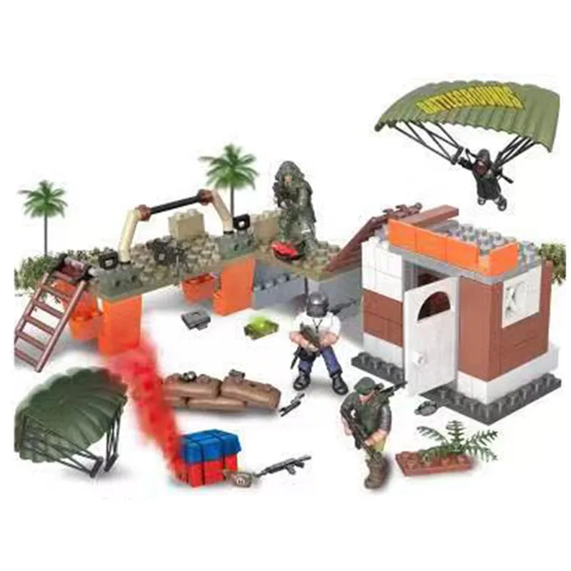 4Pcs World War II WW2 SWAT Military Series Soldier Weapon Parachute Scene Accessories Building Block Toys For Children
4Pcs World War II WW2 SWAT Military Series Soldier Weapon Parachute Scene Accessories Building Block Toys For Children