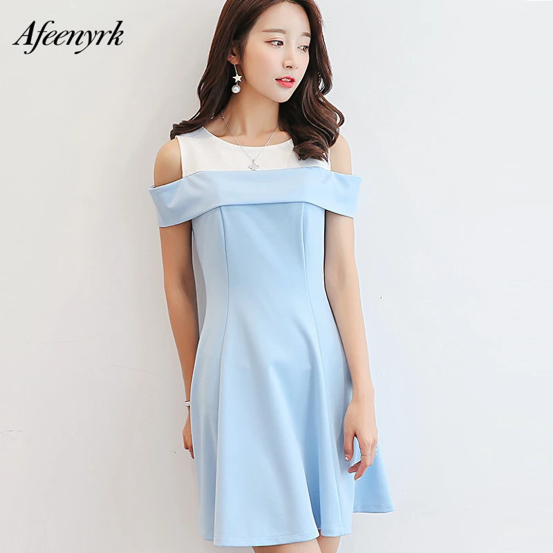2019 Summer Dresses Women's Clothing Off Shoulder Sweet Dresses Solid Dress New O-Neck Strapless Shirts Thin
2019 Summer Dresses Women's Clothing Off Shoulder Sweet Dresses Solid Dress New O-Neck Strapless Shirts Thin
