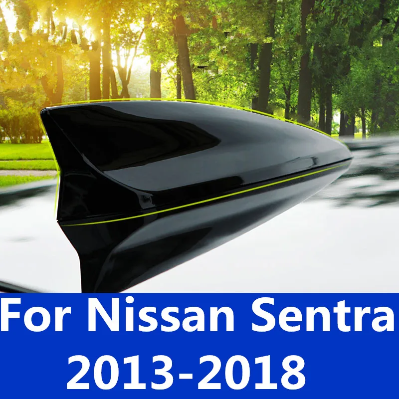 Автомобильная антенна плавник акулы для Nissan Sentra 2013 2018 Авторадио антенны на крышу
