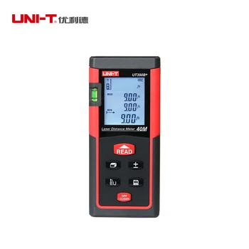 UNI-T UT390B+ 40m Handheld Laser Distance Meter Rangefinders Diastimeter Area/Volumn Pythagoras Theorem Automatic calibration
UNI-T UT390B+ 40m Handheld Laser Distance Meter Rangefinders Diastimeter Area/Volumn Pythagoras Theorem Automatic calibration