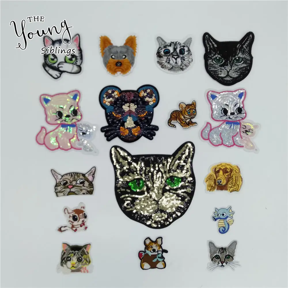 Embroidered Fashion Iron on Patches Cute Cat Leopard Badges Animal Stickers DIY Jeans Handbag Cartoon For Clothing Accessories
Embroidered Fashion Iron on Patches Cute Cat Leopard Badges Animal Stickers DIY Jeans Handbag Cartoon For Clothing Accessories