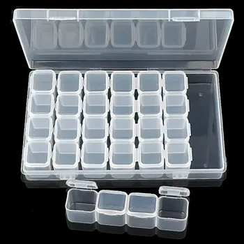 Nail Tool Jewelry Receiving Box 28 Lattices Transparent Jewelry Receiving Box Removable Box
Nail Tool Jewelry Receiving Box 28 Lattices Transparent Jewelry Receiving Box Removable Box