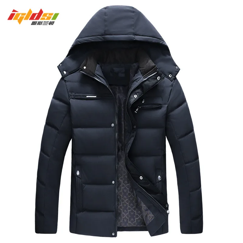 Winter Jacket Men 2018 New Detachable Hat Male Down Parkas Jacket Men Solid Thick Fleece Jackets and Coats Man Winter Parkas 4XL
Winter Jacket Men 2018 New Detachable Hat Male Down Parkas Jacket Men Solid Thick Fleece Jackets and Coats Man Winter Parkas 4XL