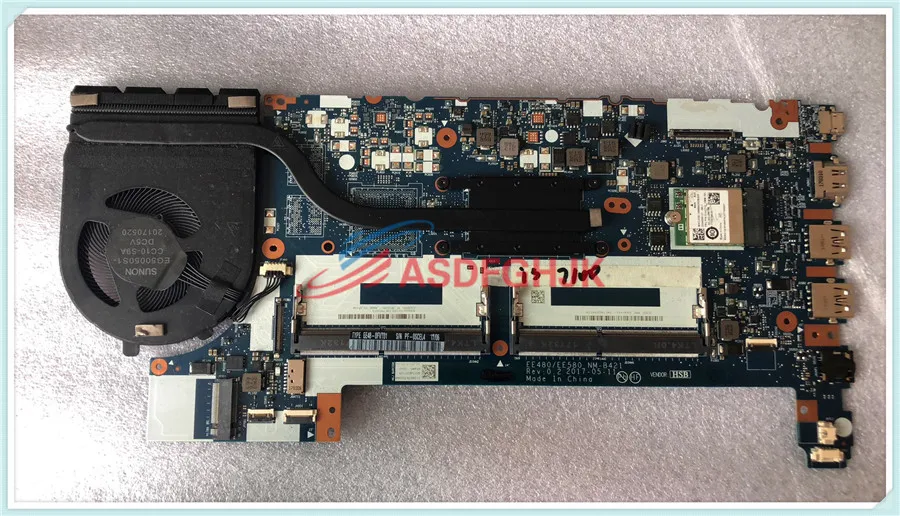 Оригинальная материнская плата для LENOVO ThinkPad E470 E475 E570 E580 | Компьютеры и офис