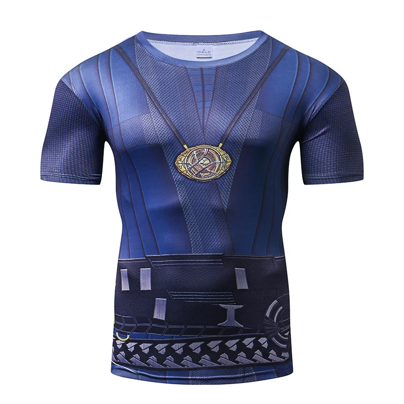 TOPESKO Superhero Doctor Strange Men T shirt 3D Print Short Sleeve Tees Tops Cosplay Costume Fitness Clothes Christmas Gift
TOPESKO Superhero Doctor Strange Men T shirt 3D Print Short Sleeve Tees Tops Cosplay Costume Fitness Clothes Christmas Gift