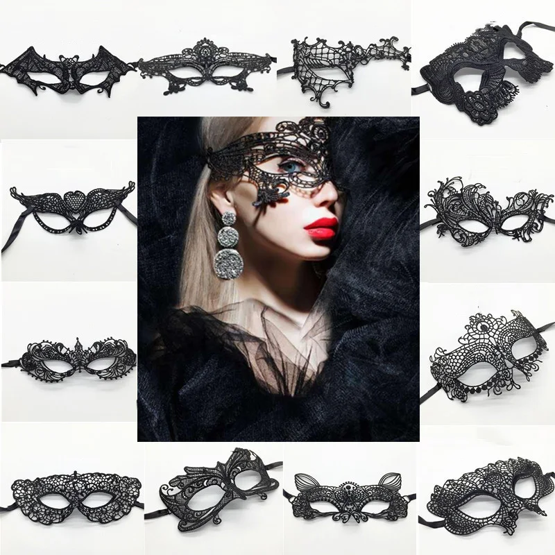 Women Sexy Lace Eye Mask Gothic Masquerade Dance Party Cat Bat Face Mask Halloween Carnival Mask Headband Fancy Venetian Costume
Women Sexy Lace Eye Mask Gothic Masquerade Dance Party Cat Bat Face Mask Halloween Carnival Mask Headband Fancy Venetian Costume