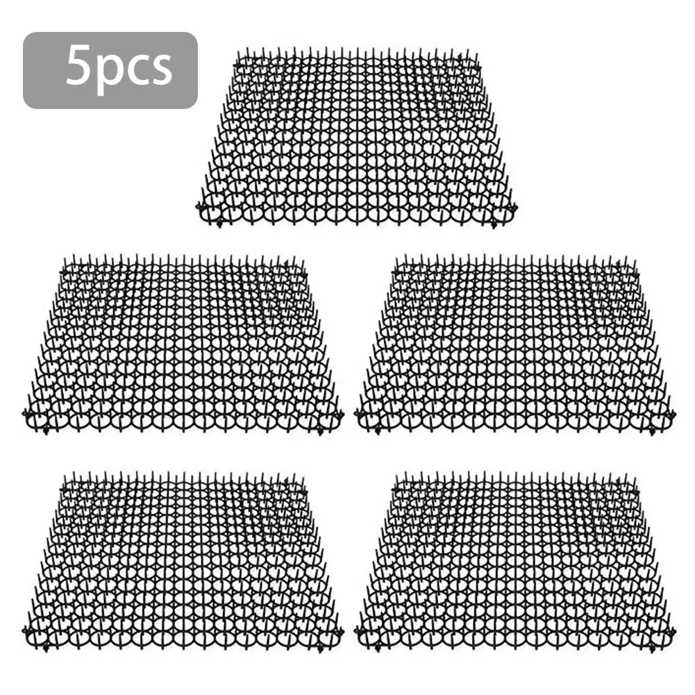 5Pcs Insect Repeller Green Gardening Plastic Anti-Cat Mat Thorn Cat Dog Repellent Pad ECO-friendly Black PP Nail Garden Supplies
5Pcs Insect Repeller Green Gardening Plastic Anti-Cat Mat Thorn Cat Dog Repellent Pad ECO-friendly Black PP Nail Garden Supplies