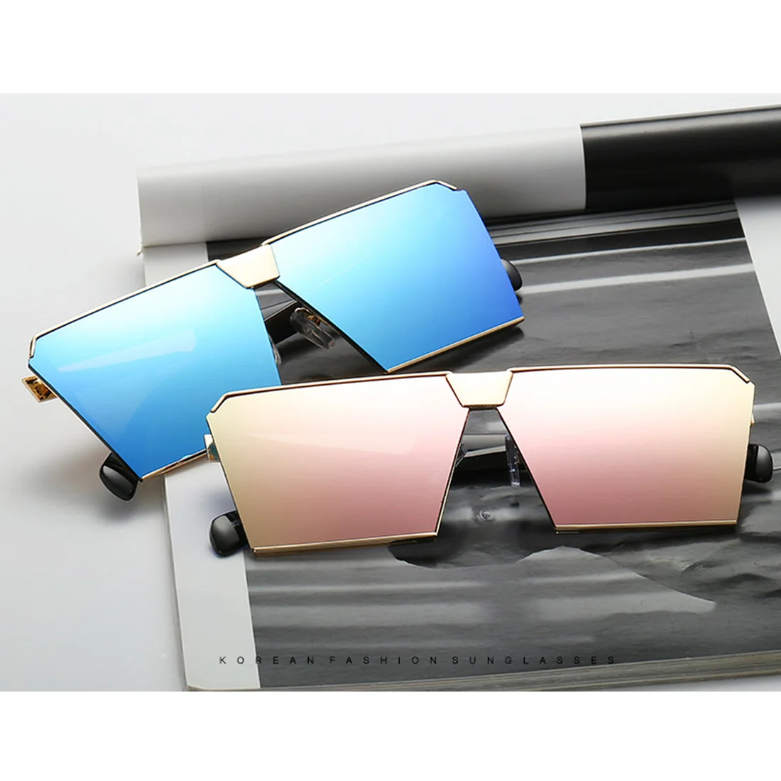 Square Hip Hop Brand Sunglasses Men Women Mirror Sun Glasses Lady Flat Oversized Size Vintage Sun Glasses For Female UV400
Square Hip Hop Brand Sunglasses Men Women Mirror Sun Glasses Lady Flat Oversized Size Vintage Sun Glasses For Female UV400