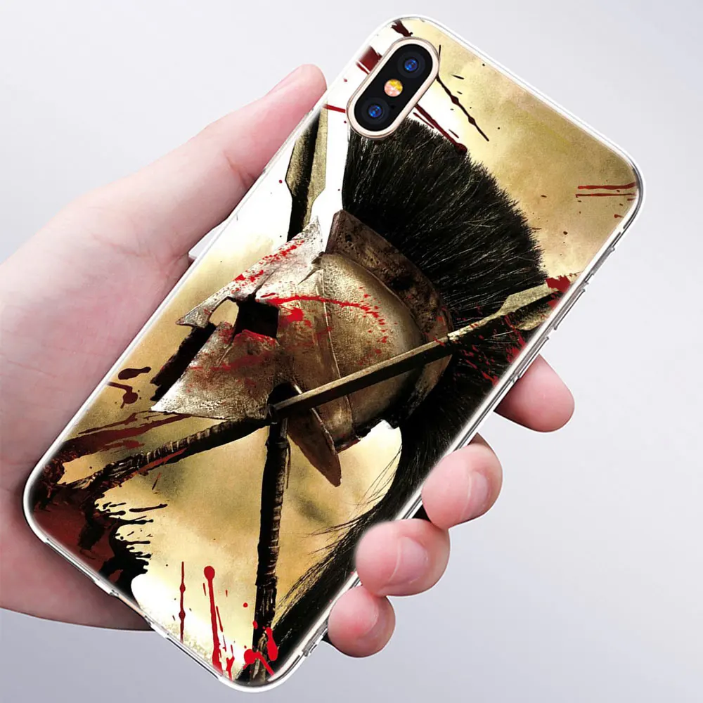 Geometric Trojan Helmet iPhone 11 case Geometric Trojan Helmet iPhone 11 case