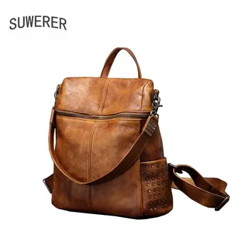 2020 New women Genuine leather bag designer famou brand real leather women backpack fashion Casual women leather backpack
2020 New women Genuine leather bag designer famou brand real leather women backpack fashion Casual women leather backpack