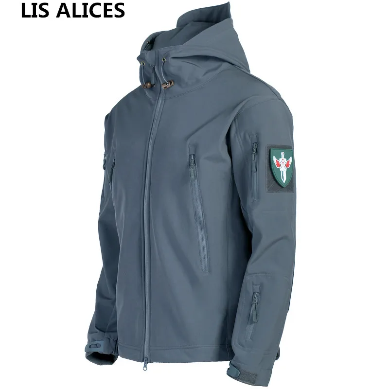 LIS ALICES Solid color Tactical Men Sharkskin Softshell Spring Winter Outerwear, Military Clothing Jacket US Army Jacket Coat
LIS ALICES Solid color Tactical Men Sharkskin Softshell Spring Winter Outerwear, Military Clothing Jacket US Army Jacket Coat