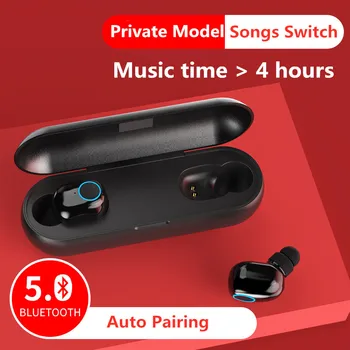 Q1 TWS Earphone Mini Bluetooth 5.0 Small Invisible Wireless Earbud Car Headset HiFi Sport With Fast Charging Case For Smartphone
Q1 TWS Earphone Mini Bluetooth 5.0 Small Invisible Wireless Earbud Car Headset HiFi Sport With Fast Charging Case For Smartphone