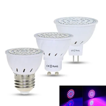 Full Spectrum LED Grow Light 36 54 72Leds Plant Lights Fitolampy Phyto Lamp E27/GU10/MR16 For Indoor Garden Plants Hydroponics
Full Spectrum LED Grow Light 36 54 72Leds Plant Lights Fitolampy Phyto Lamp E27/GU10/MR16 For Indoor Garden Plants Hydroponics