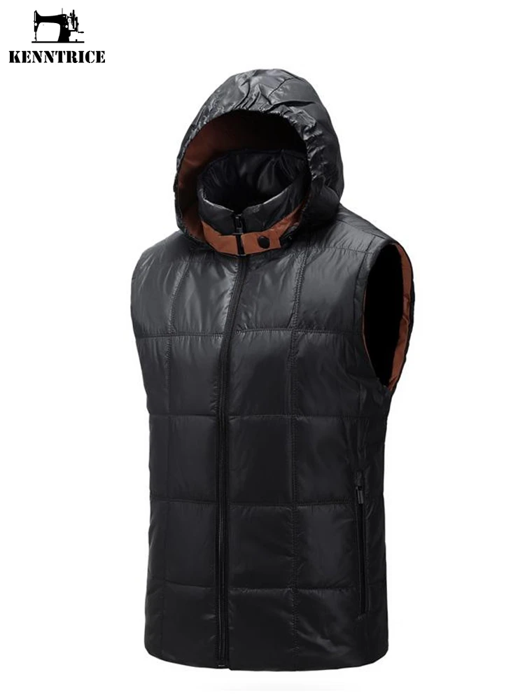 Kenntrice Mens Jacket Sleeveless vest homme Winter Fashion Casual Coats Male Hooded Cotton-Padded Men's Vest Thick Waistcoat
Kenntrice Mens Jacket Sleeveless vest homme Winter Fashion Casual Coats Male Hooded Cotton-Padded Men's Vest Thick Waistcoat