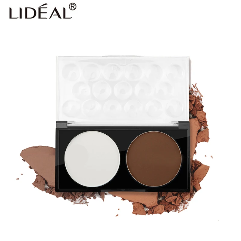 LIDEAL 2 Colors Face Makeup Powder Waterproof Minerals Shimmer Brightener Contour Glow Kit Bronzer Highlighter Makeup Palettes
LIDEAL 2 Colors Face Makeup Powder Waterproof Minerals Shimmer Brightener Contour Glow Kit Bronzer Highlighter Makeup Palettes