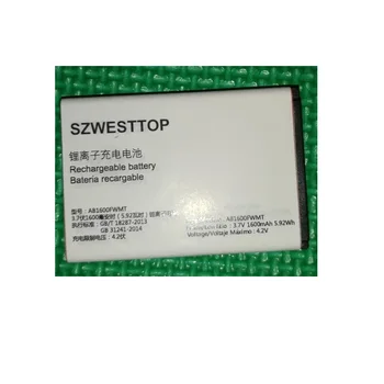 SZWESTTOP original AB1600FWMT battery For philips E168 cellphone AB1600FWMF Batterie for XENIUM CTE168 smart phone
SZWESTTOP original AB1600FWMT battery For philips E168 cellphone AB1600FWMF Batterie for XENIUM CTE168 smart phone