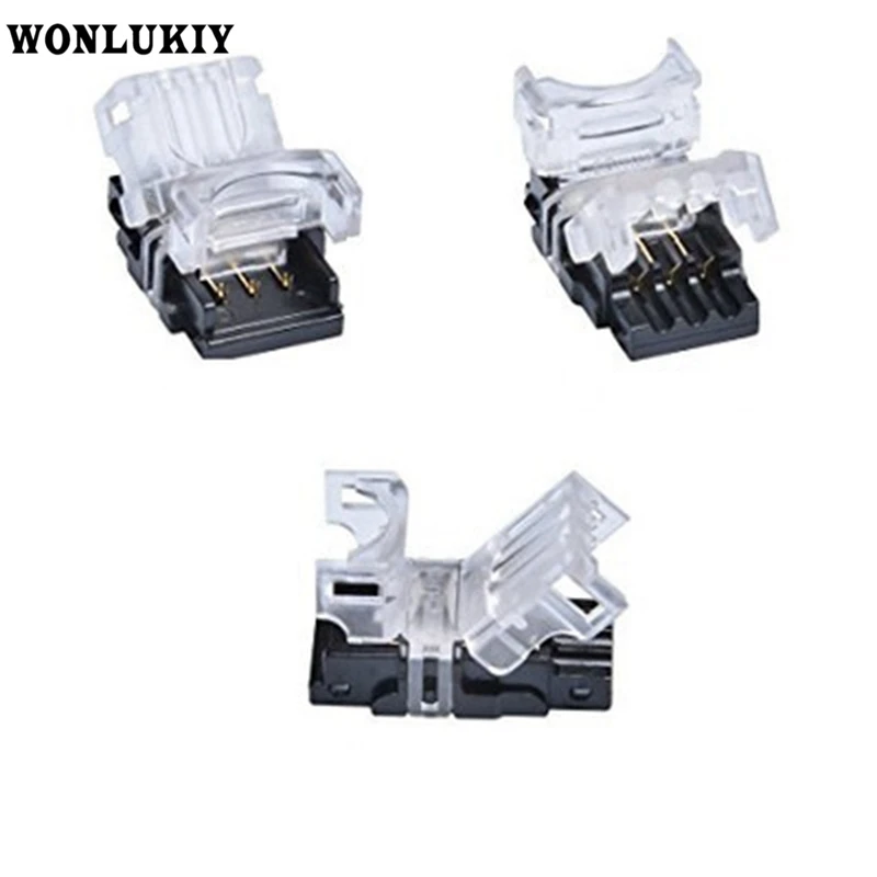 5pcs/lot 2pin 4pin 5pin LED Strip Connector for Single RGB RGBW Color 3528 5050 LED Strip to Wire Connection Use Terminals
5pcs/lot 2pin 4pin 5pin LED Strip Connector for Single RGB RGBW Color 3528 5050 LED Strip to Wire Connection Use Terminals