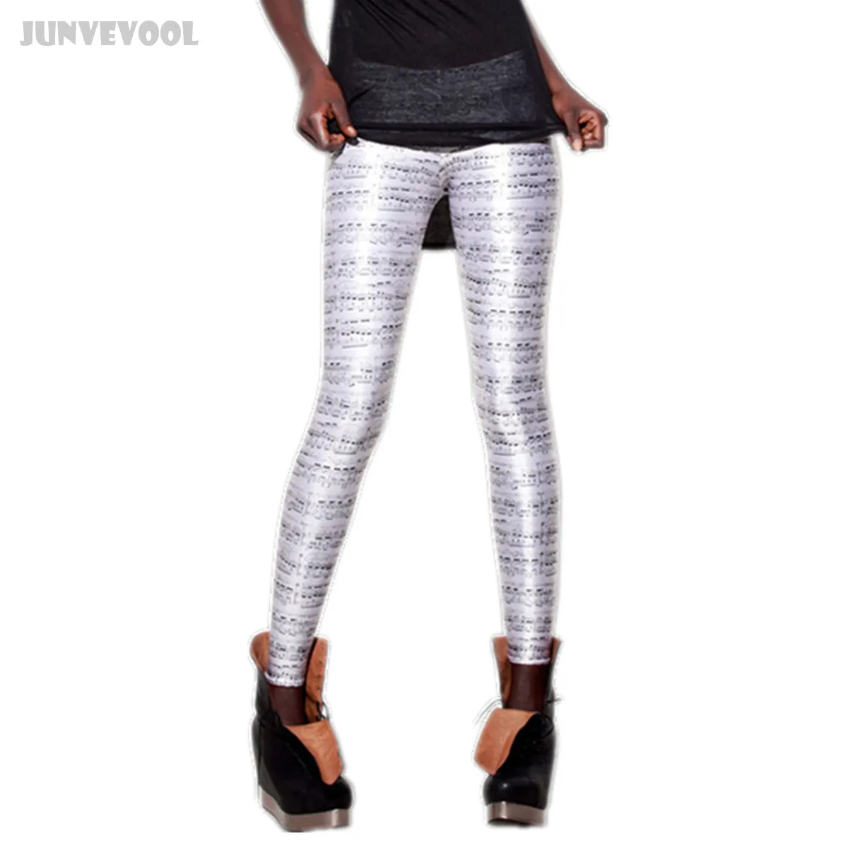 Galaxy Leggings Music Note Staff Print Fabric Women 3D Graphic White Skinny Stretchy Fitness Ankle Length Comfortable Capris 4XL
Galaxy Leggings Music Note Staff Print Fabric Women 3D Graphic White Skinny Stretchy Fitness Ankle Length Comfortable Capris 4XL