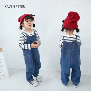 Children Overall Pants 2017 Autumn spring Baby Boys Pants Kids Jeans Overalls Jumpsuits Cotton girls Denim overalls blue 2-6
Children Overall Pants 2017 Autumn spring Baby Boys Pants Kids Jeans Overalls Jumpsuits Cotton girls Denim overalls blue 2-6