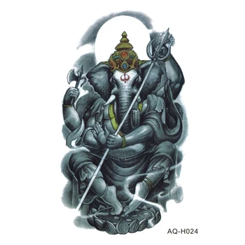 Large Body Art Arm Sleeves Temporary Tattoo Sticker Cool Elephant Arm Art Tattoo Male Half Indian Totem Fake Tatoo for Men Women
Large Body Art Arm Sleeves Temporary Tattoo Sticker Cool Elephant Arm Art Tattoo Male Half Indian Totem Fake Tatoo for Men Women