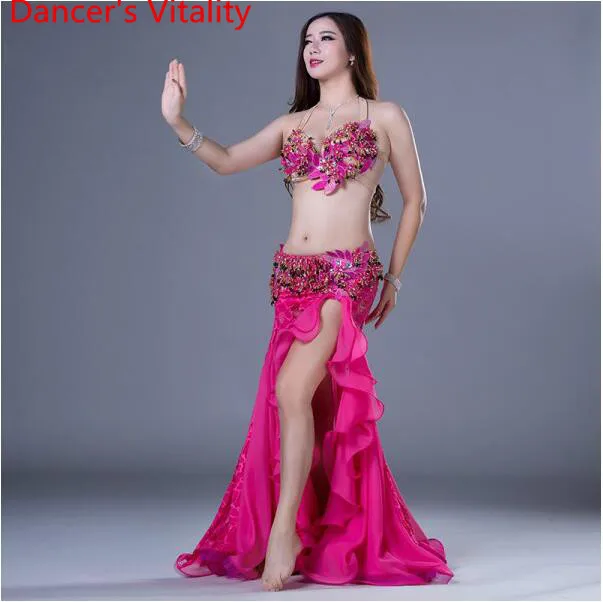 Performance Dancer's Vitality Women Elegant Belly Dance Costumes Girls 2pcs Bra+Skirt Ballroom Dance Suit M,L Lady Style Wear
Performance Dancer's Vitality Women Elegant Belly Dance Costumes Girls 2pcs Bra+Skirt Ballroom Dance Suit M,L Lady Style Wear