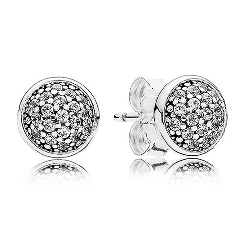 Authentic 925 Sterling Silver Earring Dazzling Droplets With Crystal Studs Earring For Women Wedding Party Gift Fine Jewelry
Authentic 925 Sterling Silver Earring Dazzling Droplets With Crystal Studs Earring For Women Wedding Party Gift Fine Jewelry