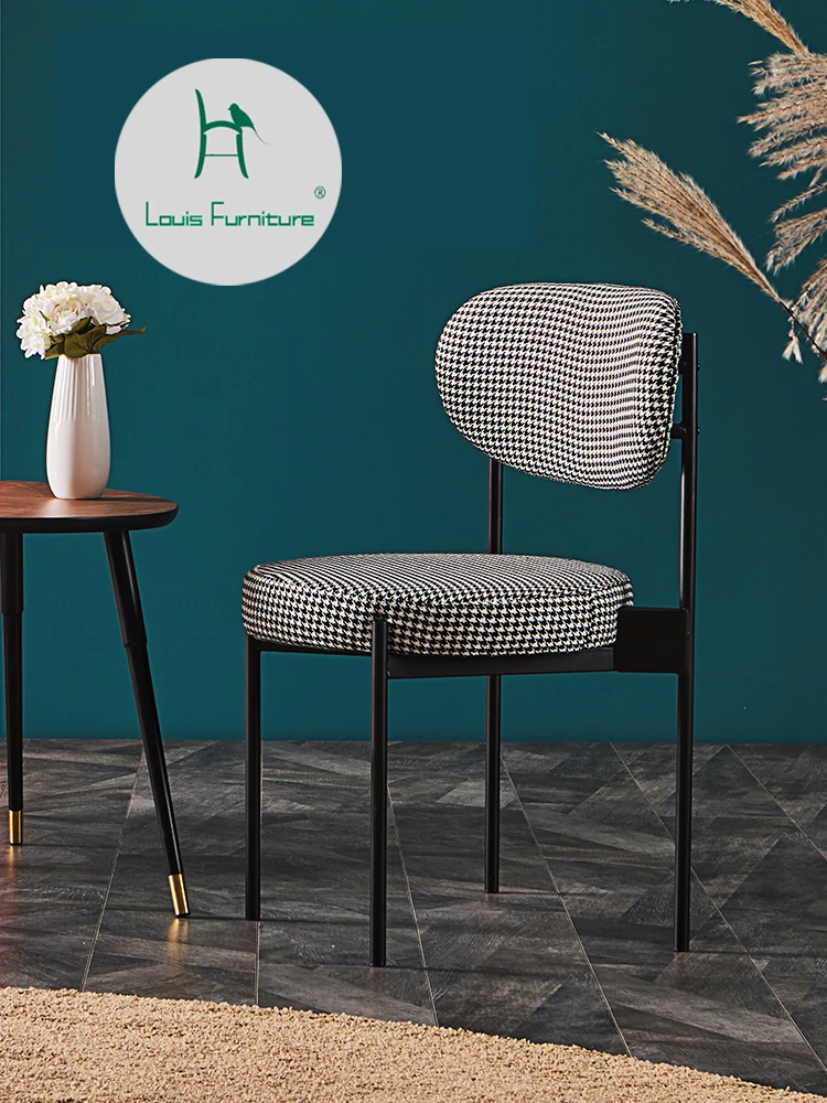 Louis Fashion Dining Chairs Dairy Tea Shop Cafe Net Red ins Designer Modern Simple Personality Creative Household
Louis Fashion Dining Chairs Dairy Tea Shop Cafe Net Red ins Designer Modern Simple Personality Creative Household