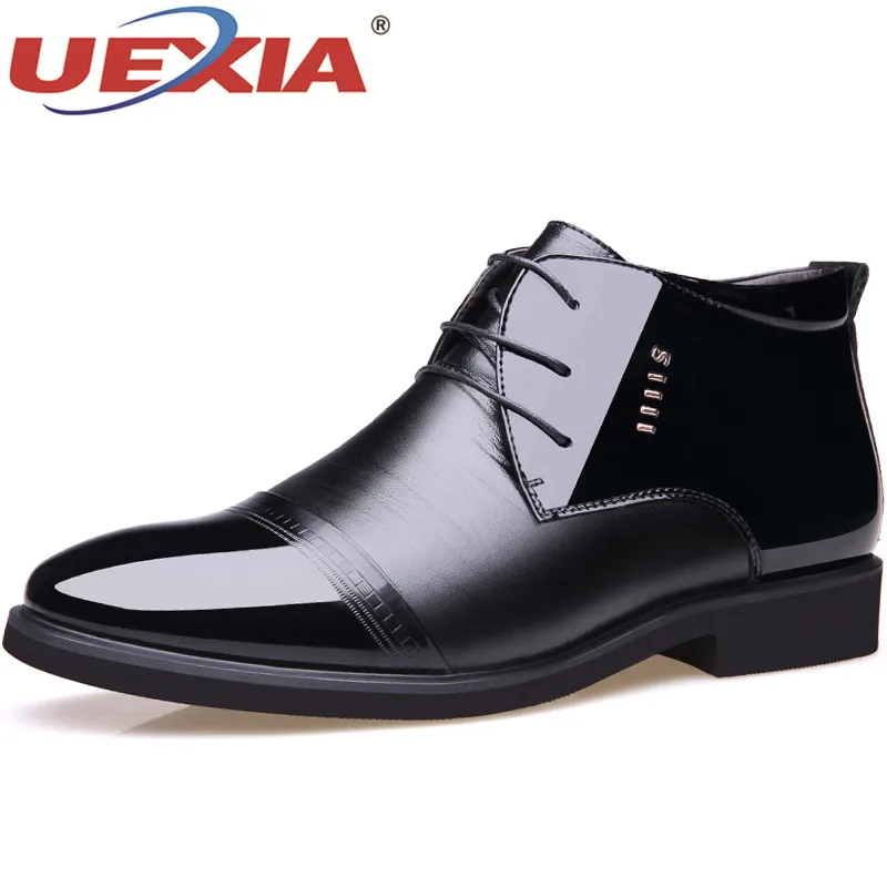 UEXIA New Men Winter Warm Boots Casual Shoes Men Fashion Plush Snow Boots with Fur Cow Leather Footwear botas Casual Flats Male
UEXIA New Men Winter Warm Boots Casual Shoes Men Fashion Plush Snow Boots with Fur Cow Leather Footwear botas Casual Flats Male