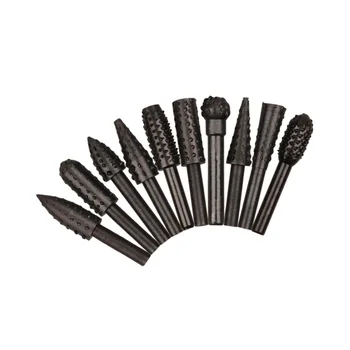 10PCS/Set Woodworking Rotary File Wood Carving Rasp Drill Bit set Woodworking Rotary File Wood Drilling Carving Artifact Tool
10PCS/Set Woodworking Rotary File Wood Carving Rasp Drill Bit set Woodworking Rotary File Wood Drilling Carving Artifact Tool
