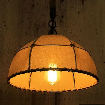 Rustic Retro American Style Vintage Fabric Cloth Industrial Pendant Lamps Home Decorative Fixture Lighting bedroom livingroom
Rustic Retro American Style Vintage Fabric Cloth Industrial Pendant Lamps Home Decorative Fixture Lighting bedroom livingroom