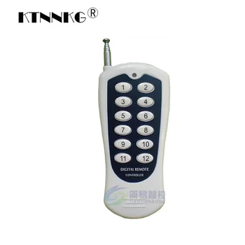433MHz Wireless Remote Controls RF Transmitter 8 Buttons & 12 Buttons 1000m Distance Work with 433MHz Relay Receiver KTNNKG
433MHz Wireless Remote Controls RF Transmitter 8 Buttons & 12 Buttons 1000m Distance Work with 433MHz Relay Receiver KTNNKG