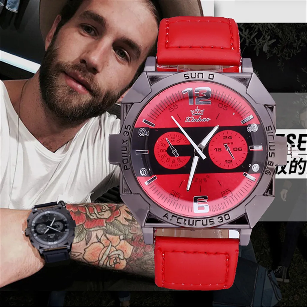 OTOKY 2019 Watch Men Retro Design Mens Watches Faux Leather Strap Quartz-watch Wristwatches For Men Clock Male Watch 19April25
OTOKY 2019 Watch Men Retro Design Mens Watches Faux Leather Strap Quartz-watch Wristwatches For Men Clock Male Watch 19April25