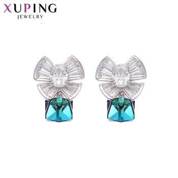 11.11 Xuping Simple Earrings Trendy Crystals from Swarovski New Arrived Jewelry Wedding Gifts for Women S142.5-E-124
11.11 Xuping Simple Earrings Trendy Crystals from Swarovski New Arrived Jewelry Wedding Gifts for Women S142.5-E-124