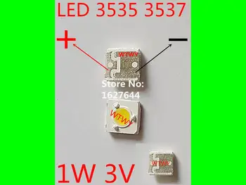 1000pcs LUMENS LED 3535 3537 LED Backlight High Power 1W 3V LED Backlight TV Cool white For LED LCD TV Backlight Application
1000pcs LUMENS LED 3535 3537 LED Backlight High Power 1W 3V LED Backlight TV Cool white For LED LCD TV Backlight Application