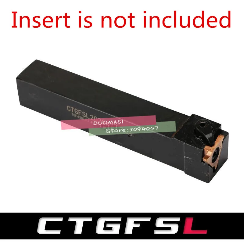CTGFSL1616H16 16MM External Grooving Turning Slotting Tool Holder For Lathe Machine CNC Cutting Turning Tool Set Holder
CTGFSL1616H16 16MM External Grooving Turning Slotting Tool Holder For Lathe Machine CNC Cutting Turning Tool Set Holder