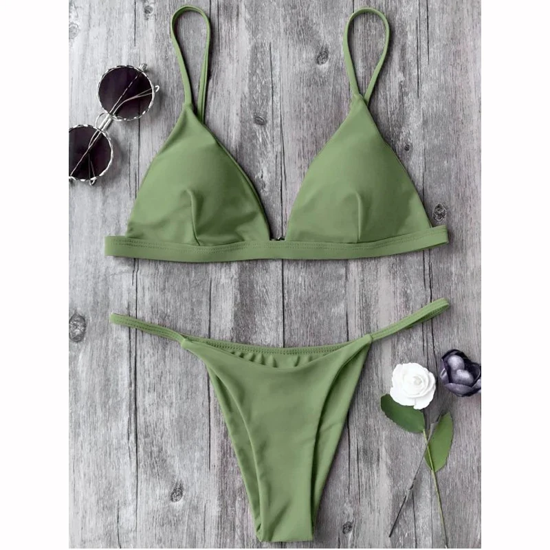 2019 Hot Summer Sexy Bikini Set Women Low Waist Swimwear Solid Micro Biquini Push Up Swimsuit Beachwear Swimming Suit Two Pieces
2019 Hot Summer Sexy Bikini Set Women Low Waist Swimwear Solid Micro Biquini Push Up Swimsuit Beachwear Swimming Suit Two Pieces