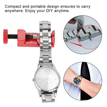 Professional Adjuster Link Remover Bracelet Watch Band Pin Watch Strap Repair Tool Watch Band Remover Repair Toiletry Kits
Professional Adjuster Link Remover Bracelet Watch Band Pin Watch Strap Repair Tool Watch Band Remover Repair Toiletry Kits