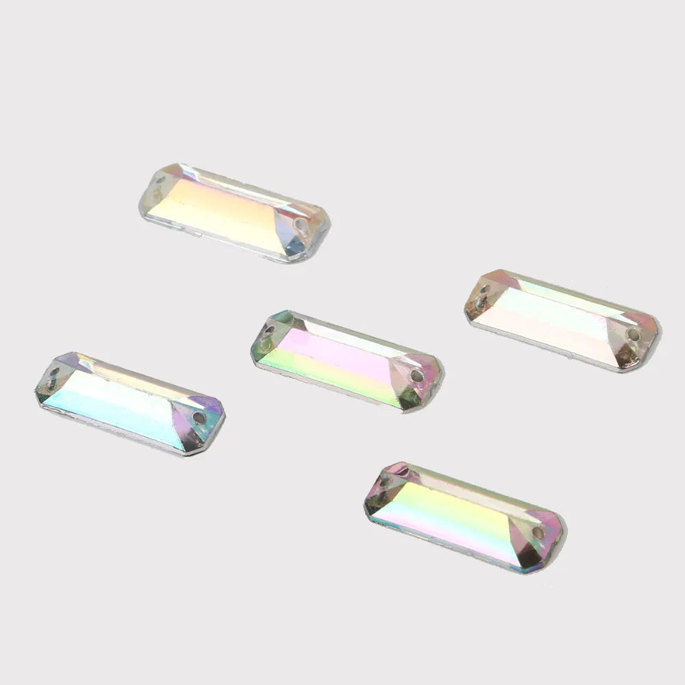 Sewing Flatback Rhinestones Sew on Strass Crystal Stones Acrylic Beads For DIY Clothes Decoration 50-200pcs 5x10mm/6x18mm
Sewing Flatback Rhinestones Sew on Strass Crystal Stones Acrylic Beads For DIY Clothes Decoration 50-200pcs 5x10mm/6x18mm