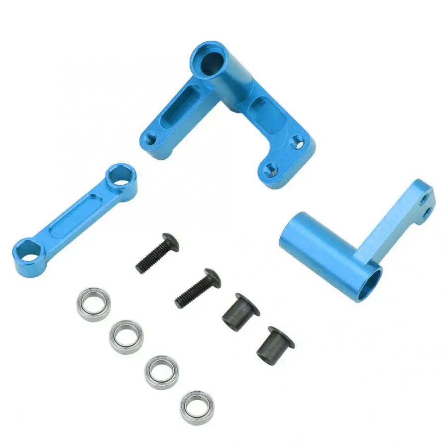 1 set RC Parts RC Aluminium Alloy Steering Kit for Traxxas Bandit / Rustler / Slash 2WD RC Car Model Toy Accessory
1 set RC Parts RC Aluminium Alloy Steering Kit for Traxxas Bandit / Rustler / Slash 2WD RC Car Model Toy Accessory