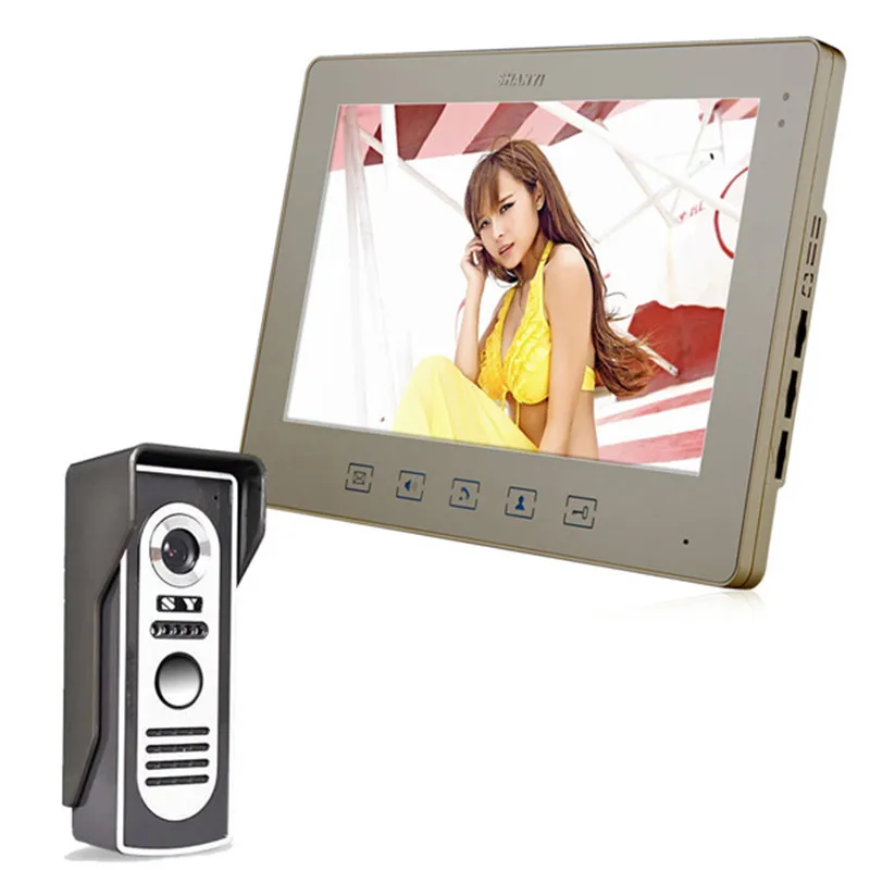 Ennio New 10" Color Screen Video Door Phone Intercom + 1 Touch Monitors + 1 Waterproof Doorbell Camera In Stock
Ennio New 10" Color Screen Video Door Phone Intercom + 1 Touch Monitors + 1 Waterproof Doorbell Camera In Stock